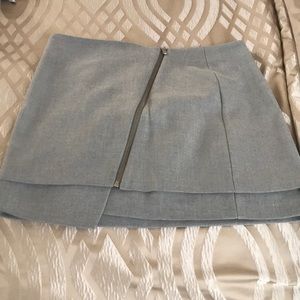 Gray skirt